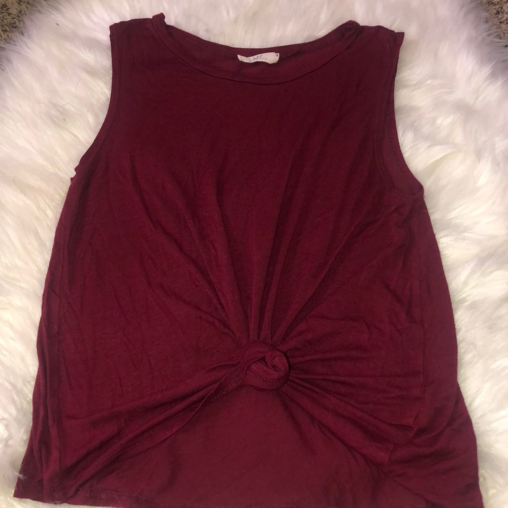 Maroon Blouse
